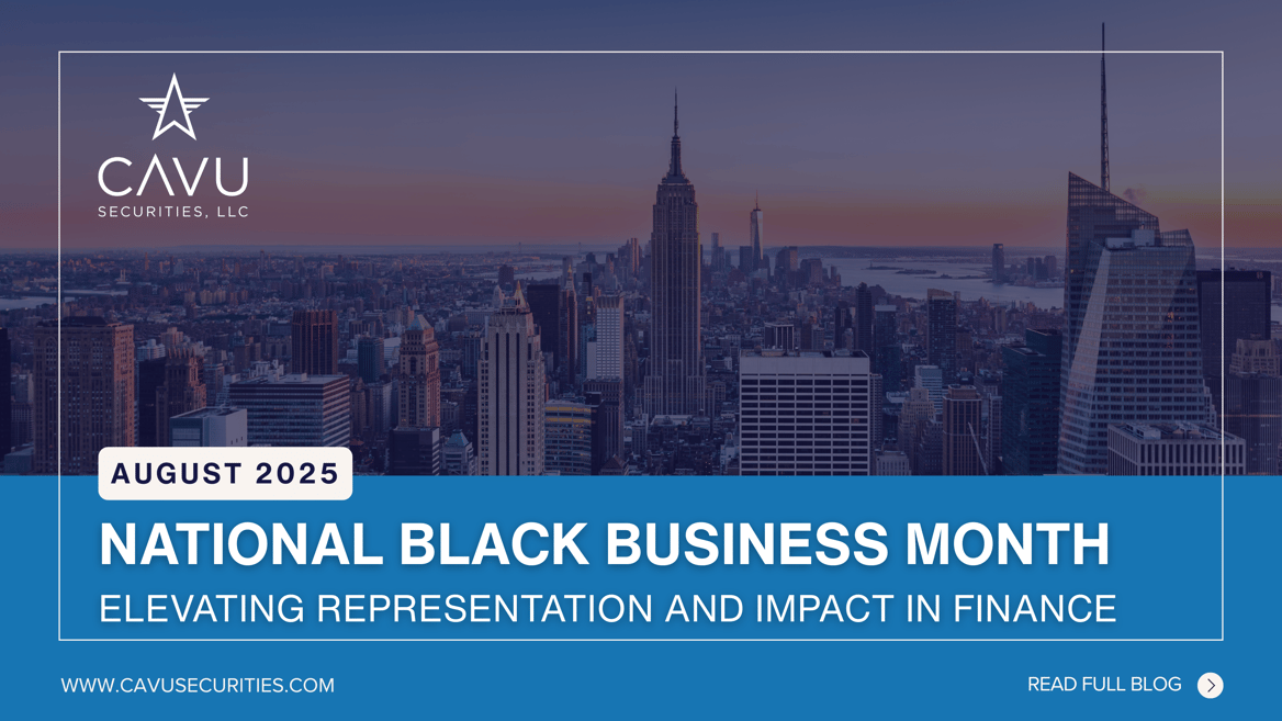 CAVUSecurities_NationalBlackBusinessMonth