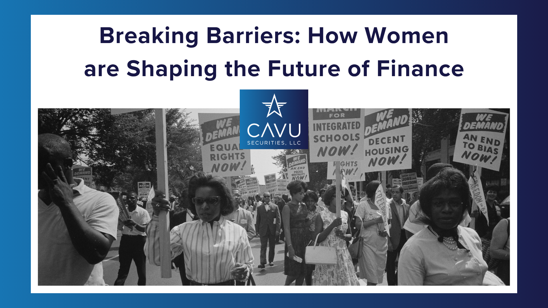 CAVUSecurities_WomenBreakingBarriers