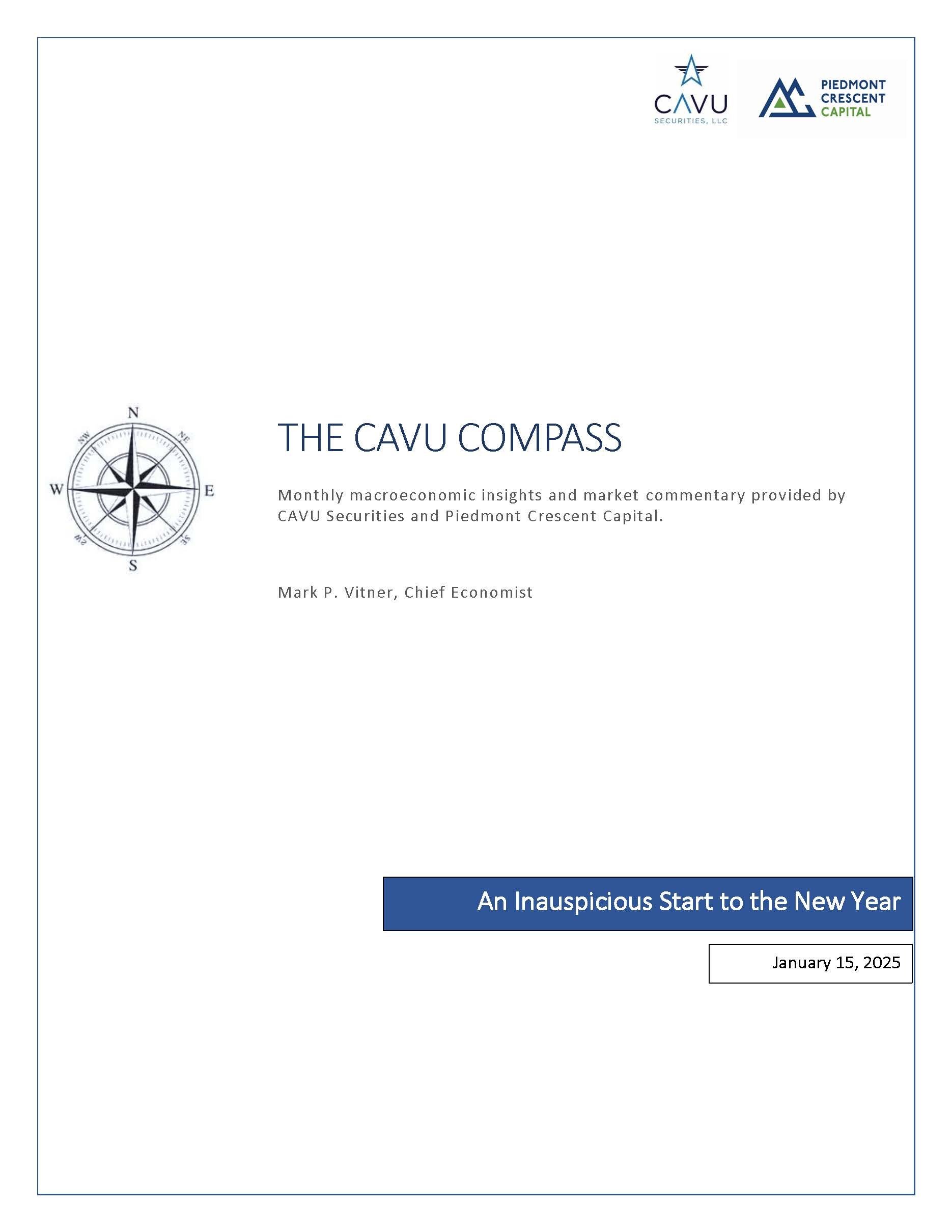 The CAVU Compass: An Inauspicious Start to the New Year