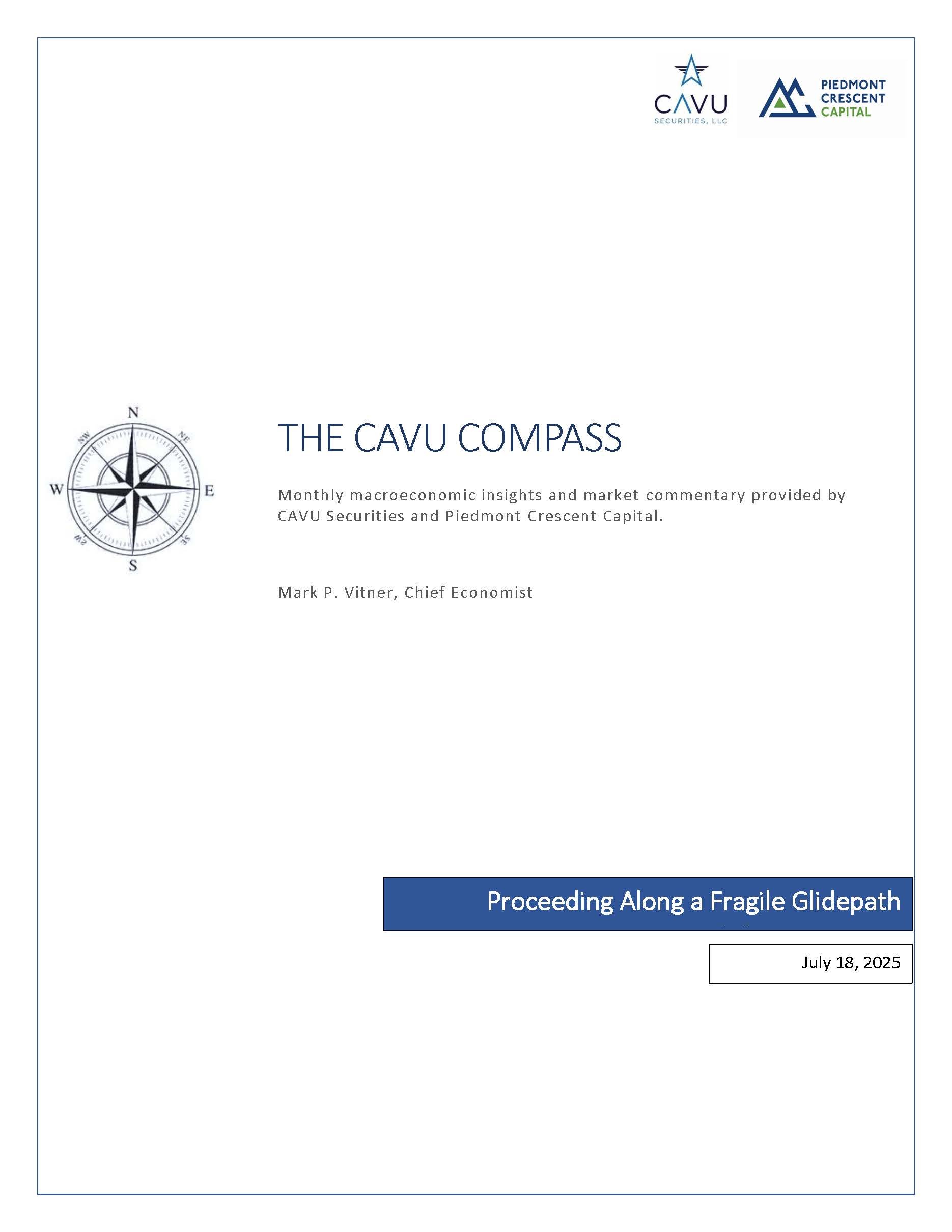 The CAVU Compass: Proceeding Along a Fragile Glidepath