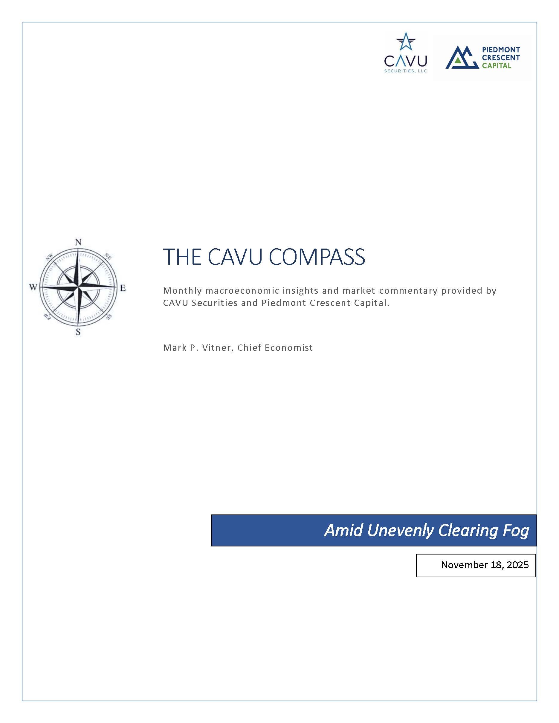 The CAVU Compass: Amid Unevenly Clearing Fog